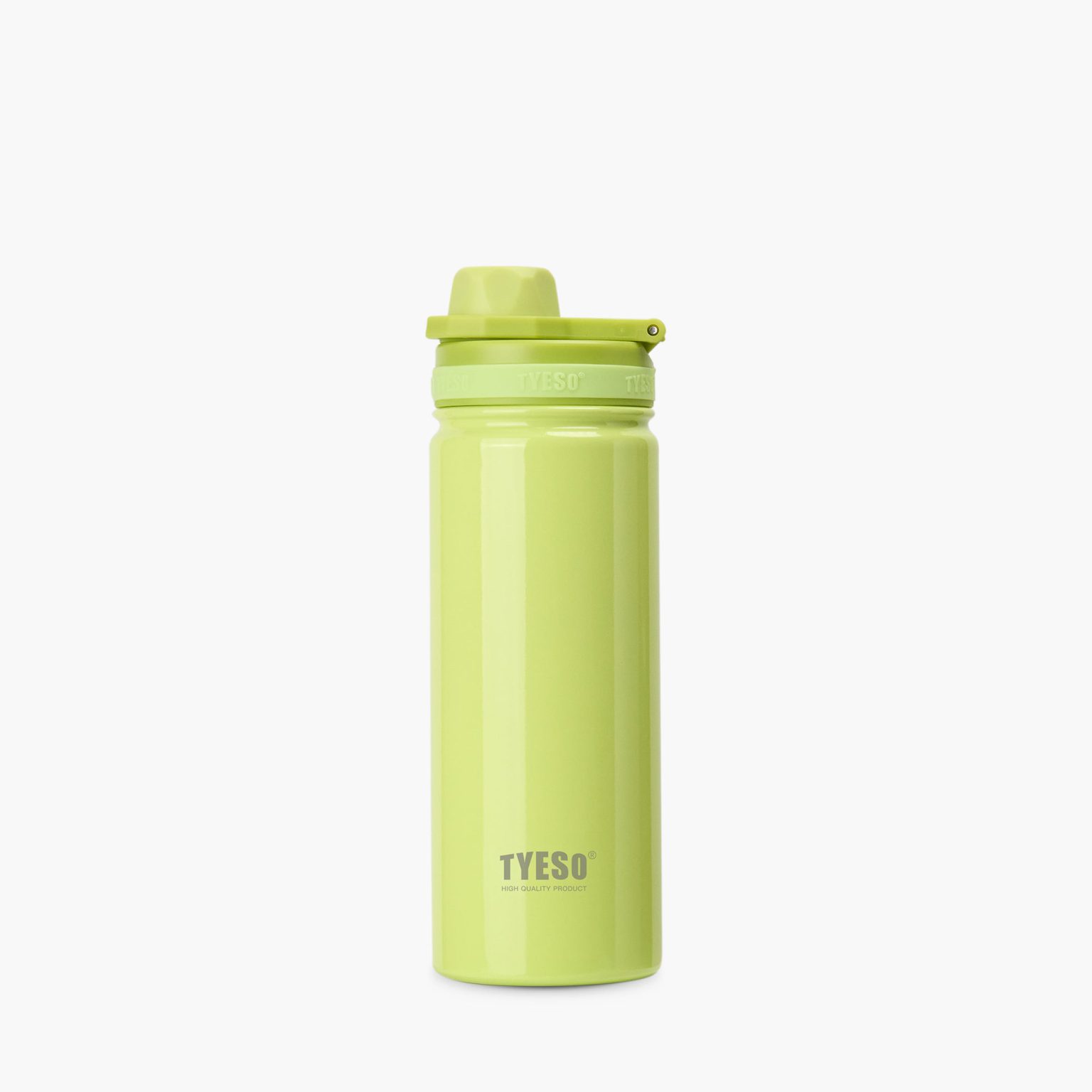 TYESO_318C_Stainless_Steel_Sports_Bottle_with_Handle_Yellow_20_Oz-min-1-1536x1536 تراول ماگ درب پیچی براق تایسو - Image 1
