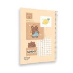 دفتر ۶۰ برگ خطدار school طرح تدی
