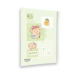 دفتر ۶۰ برگ خطدار school طرح خرس
