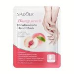 ماسک دست ورقه ای SADOER با عصاره هلو