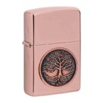 فندک زیپو (Zippo) مدل 49638 – طرح درخت زندگی (Tree of Life)