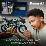 لگو سری تکنیک مدلTechnic Kawasaki Ninja H2R Motorcycle  - Image 3
