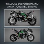 لگو سری تکنیک مدلTechnic Kawasaki Ninja H2R Motorcycle  - Image 4