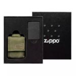فندک زیپو (Zippo) مدل 49400 Green – ست ویژه با کیف کمری تاکتیکال