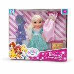 عروسک موزیکال چراغدار فروزن Frozen همراه با وسایل