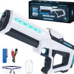 تفنگ آبپاش شارژی لیتیوم-یون بدون چراغ مدل 8808-60B – مکش دار و دو مخزن
