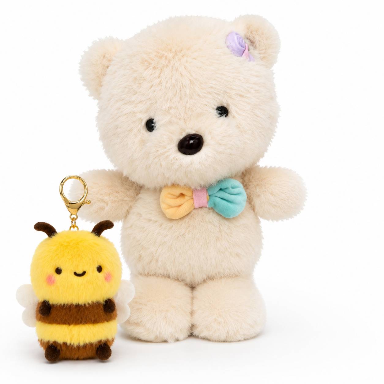 file_00000000e67081f4a65ff749665c62d6 ست خرس پاپیونی و زنبور شاد | Bow Bear & Happy Bee Set 🧸🐝 - Image 1