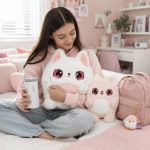 ست گربه‌های چشم‌ستاره‌ای 🐱✨☕ Starry-Eyed Kitty Set - Image 2